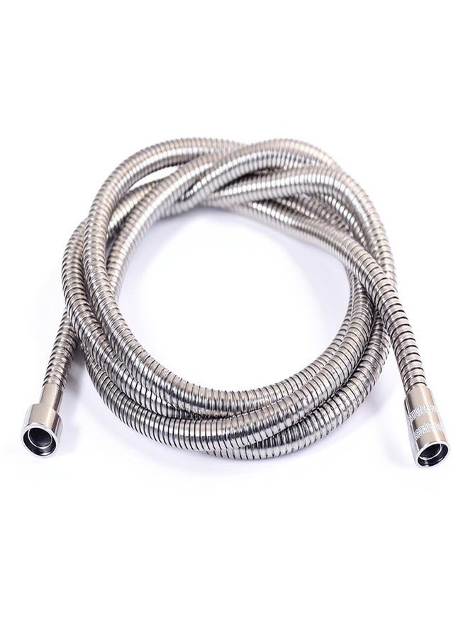 خرطوم دش بطول 1.5 متر من الفولاذ المقاوم للصدأ مع طلاء مزدوج للمشبك وأنبوب مشفر | قلب بلاستيكي متين وتصنيف ضغط 3 ميجا باسكال للاستخدام في الحمام | جودة تجارية، تدفق عالٍ، سهل التركيب - Image 2